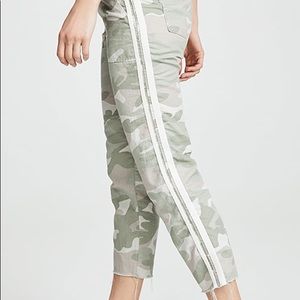 MOTHER The Shaker Chop Crop Fray Pants